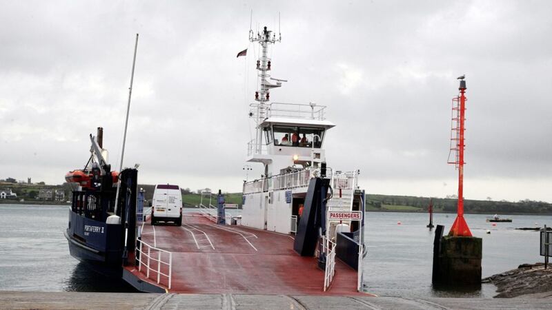 The watch was found on Strangford Ferry in autumn last year. Picture: Bill Smyth.