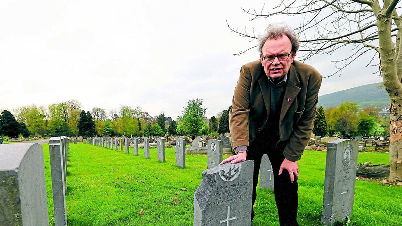 Tom Hartley has spent many years studying, touring, talking about the people who rest in Belfast's two main graveyards, Milltown and the City&nbsp;