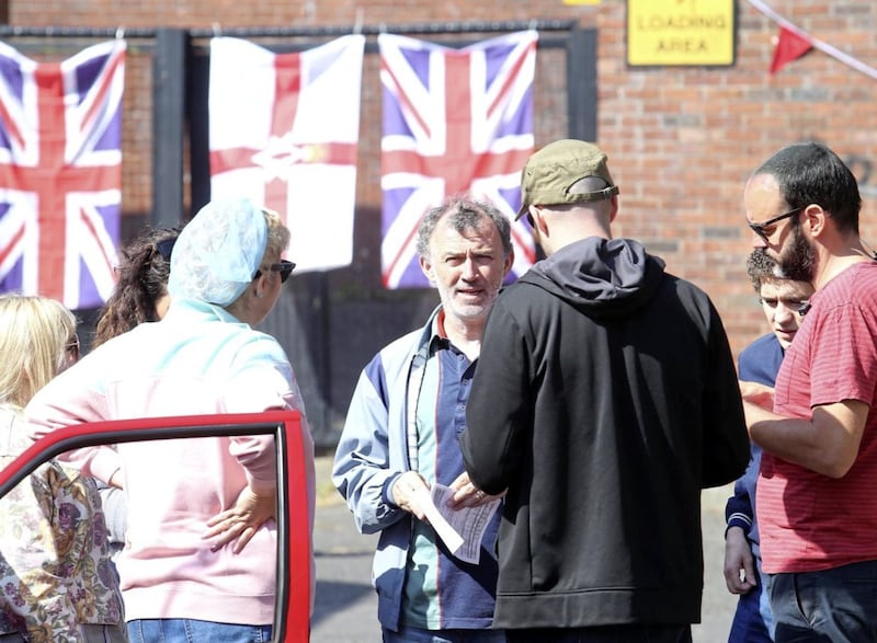 Comedian and actor Tommy Tiernan on the set of Derry Girls. Picture by Mal McCann 