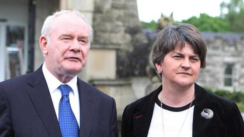 Martin McGuinness&#39;s decision to meet Stormont&#39;s opposition parties about the Brexit vote could undermine relations with DUP First Minister Arlene Foster. Picture by Matt Bohill 