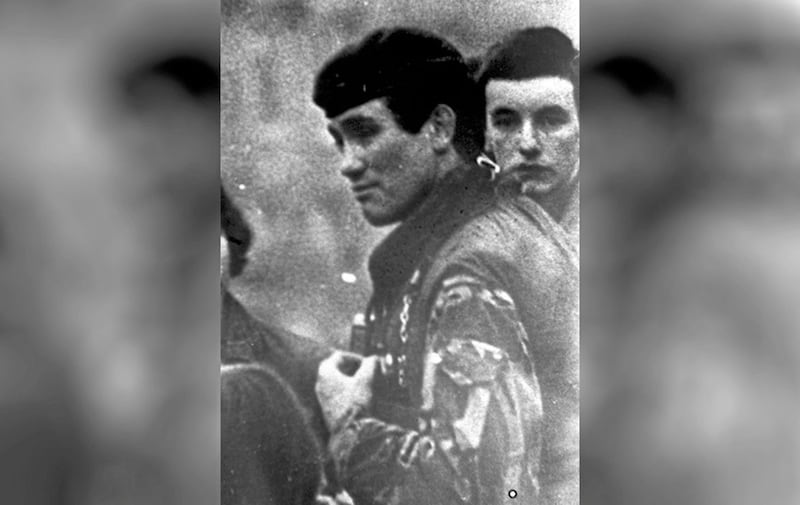 Captain Robert Nairac in Belfast before he was abducted by the IRA in South Armagh 