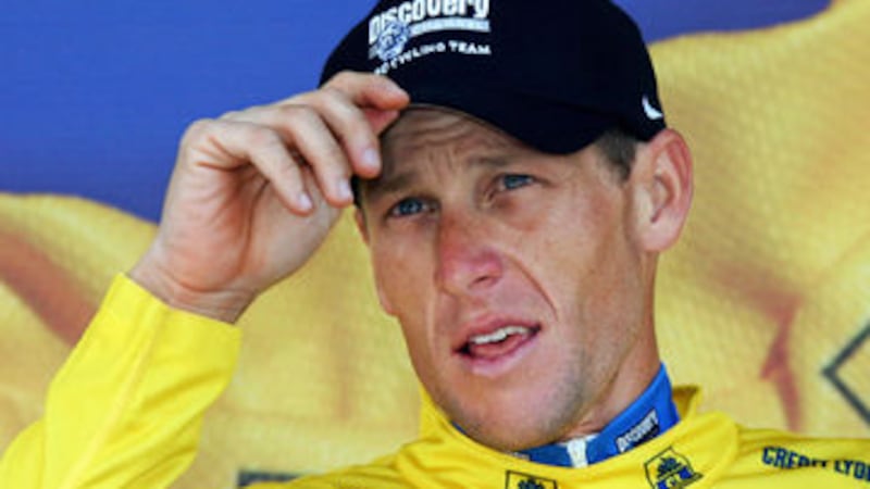 Disgraced former cyclist Lance Armstrong