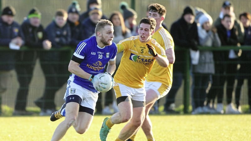 Antrim captain Kevin O&#39;Boyle says the Saffrons cannot look around for anyone else to blame for their defensive indiscipline on Sunday. 