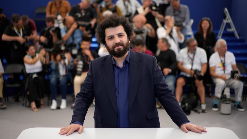 Director Saeed Roustayi and his producer reportedly face prison time and being barred from filmmaking after they showcased a movie at the Cannes Film Festival without Iranian government approval (Daniel Cole/AP)