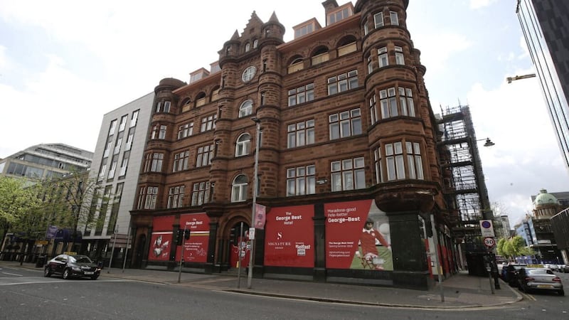 The former George Best Hotel in Belfast. Picture by Hugh Russell. 