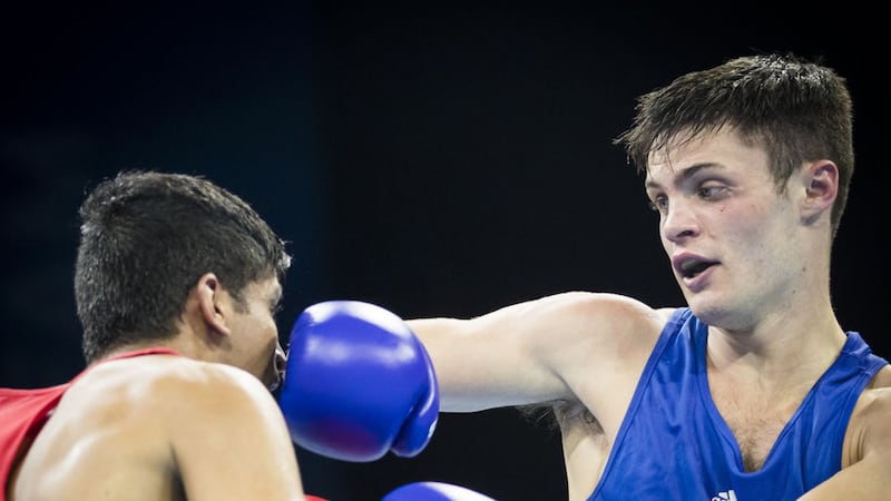 Commonwealth Games bronze medallist James McGivern will make his 64kg bow in Belarus this week. Picture by PA