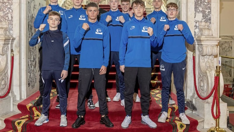 Boxers from Belfast Met&rsquo;s Boxing Academy took to the ring against Sheffield City Boxing Club on Friday evening 