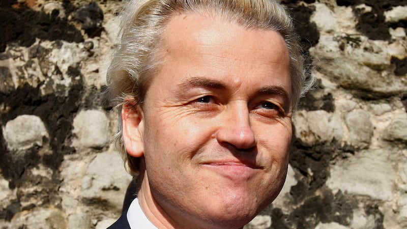 Geert Wilders was once banned from entering the UK (AP)