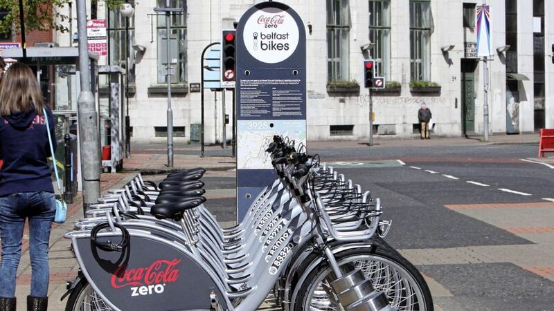 The Belfast Bikes scheme is seeking a new sponsor 