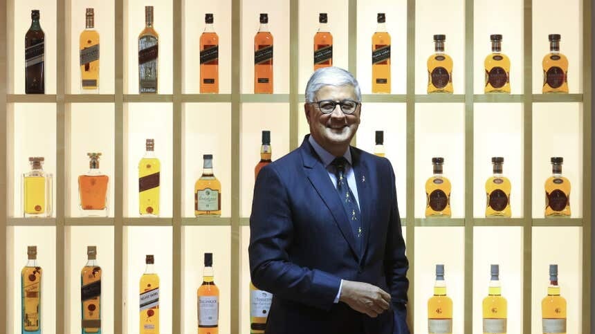 The former boss of Johnnie Walker and Smirnoff owner Diageo, Sir Ivan Menezes, has died aged 63 (Andrew Milligan/PA)