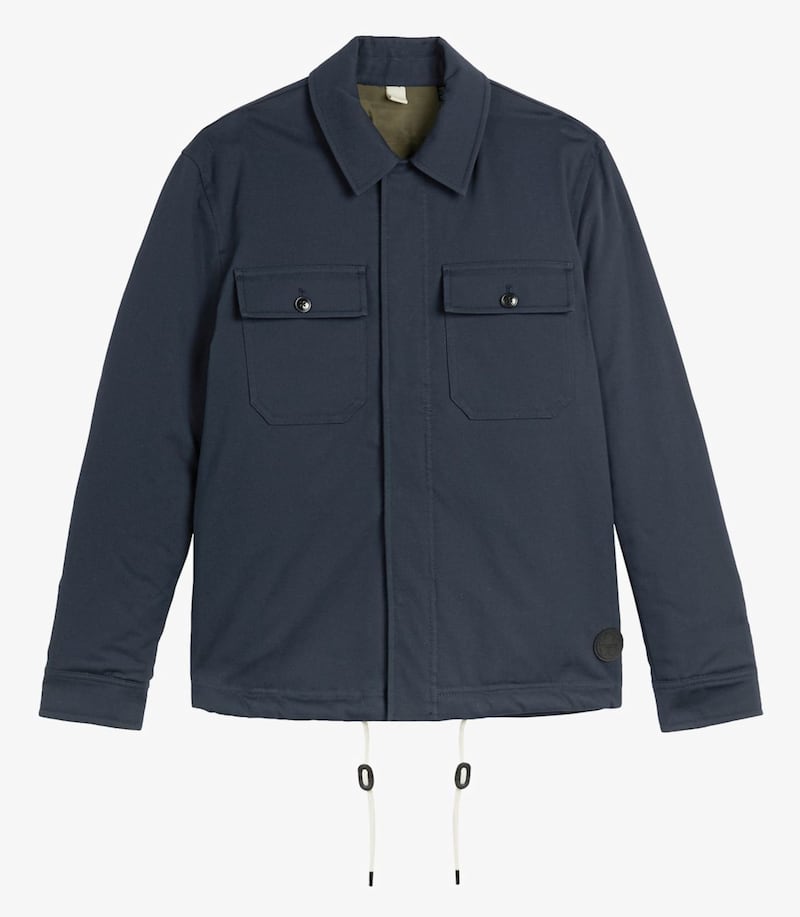 Ted Baker Roster Utility Jacket Dark Navy, &pound;225, available from John Lewis