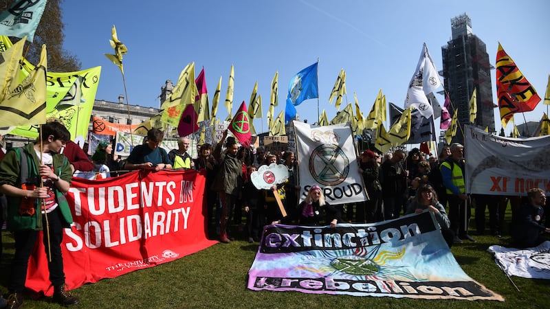 Campaign group Extinction Rebellion is targeting five central London locations.