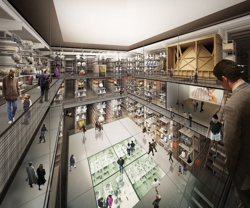Plans for the new V&A collection and research centre at Here East 
