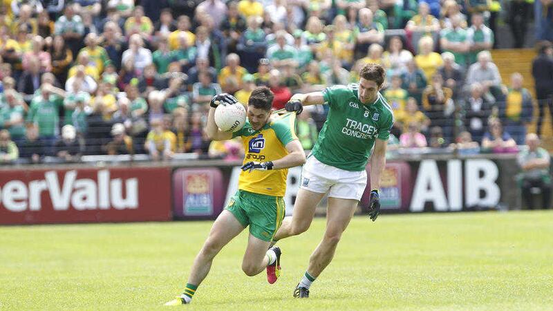 Donegal's Ryan McHugh in action last Sunday against Fermanagh
