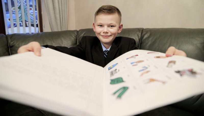 Robert Beggs (11) is &#39;thriving&#39; after getting support for Developmental Language Disorder - a condition speech and language therapists believe is widely undetected. Picture by Hugh Russell 