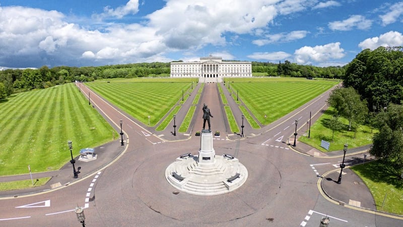 Stormont Parliament Buildings in Belfast 