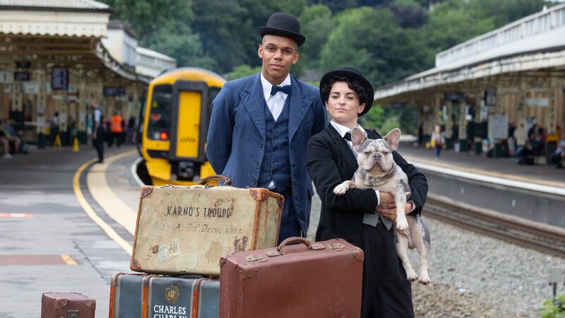 Reggie Wyndham, who played Charlie Chaplin’s dog Scraps, has been fired after badly timed barking and over-friendly behaviour with his understudy.