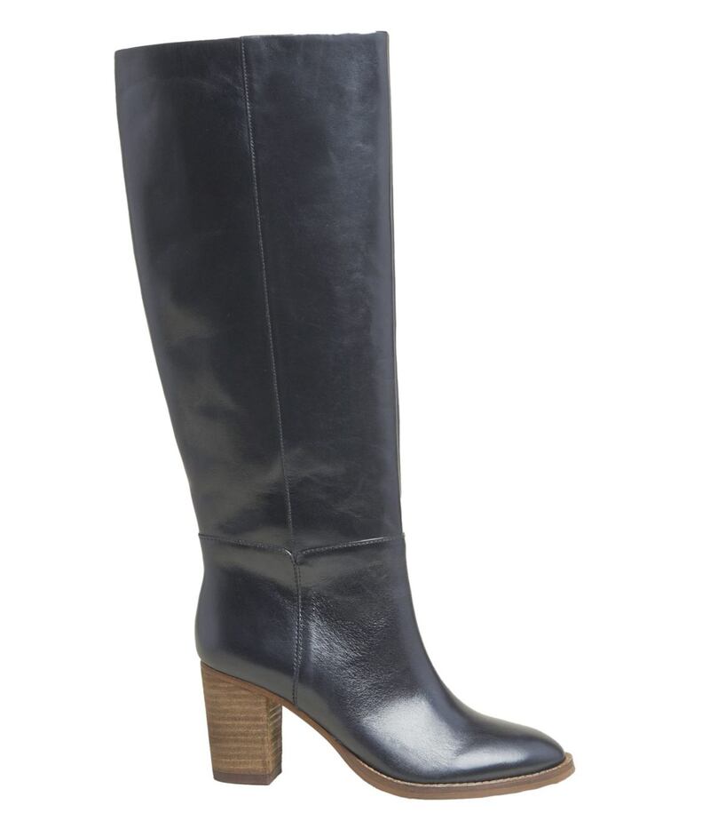 Marks and Spencer Per Una Leather Knee High Boots, &pound;125, available from Marks and Spencer