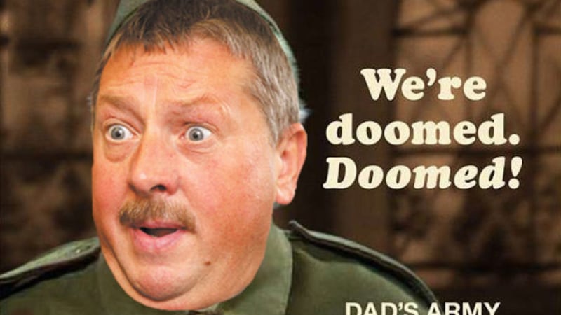 In Sammy Wilson's view we're all doomed under Theresa May's Brexit plans