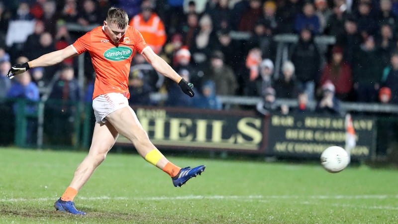 Rian O'Neill was missing through injury when Armagh lost to Tyrone in the League