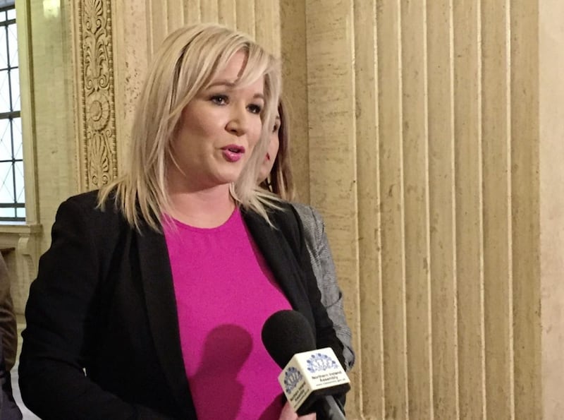Sinn F&eacute;in deputy leader Michelle O'Neill