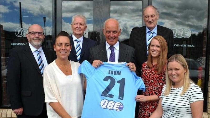 JBE recently announced a new sponsorship deal with Ballymena United FC 