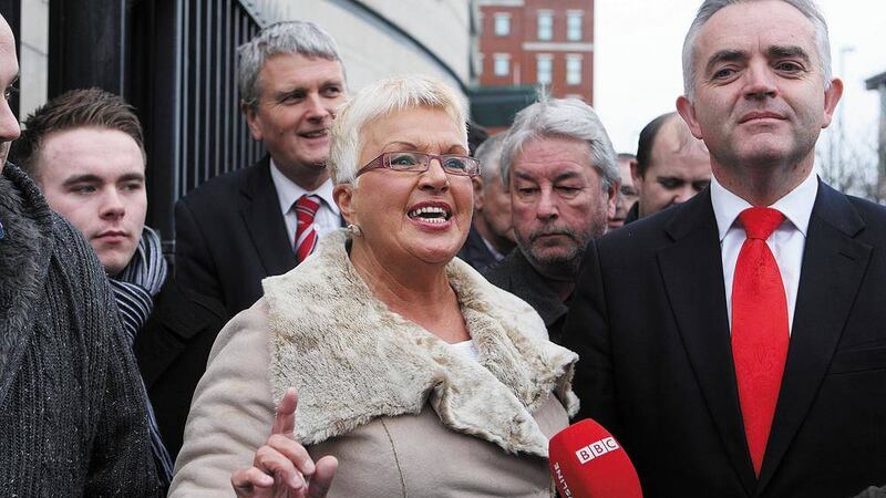 Belfast DUP councillor Ruth Patterson has defended attending the loyalist parade. Picture by Bill Smith 