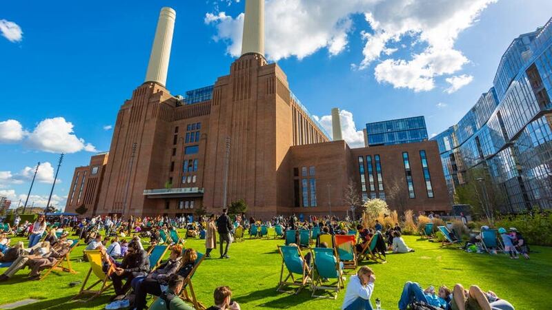 The newly restored Battersea Power Station (Charlie Round Turner/PA)