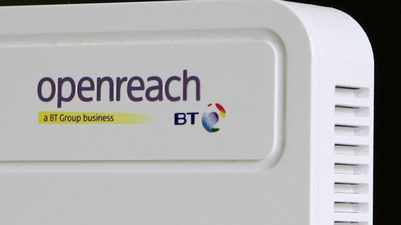 File photo dated 26/01/16 of a BT Openreach internet router, as the company has been told it must open up its Openreach network to competitors after regulator Ofgem concluded the UK must &quot;do better&quot; at rolling out superfast broadband and 4G mobile. PRESS ASSOCIATION Photo. Issue date: Thursday February 25, 2016. See PA story CONSUMER BT. Photo credit should read: Gareth Fuller/PA Wire. 
