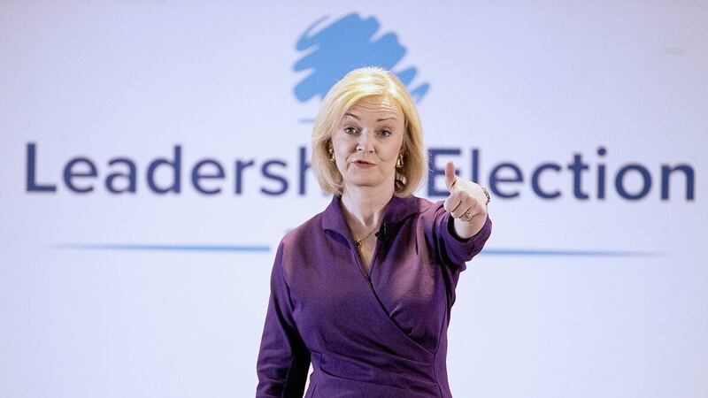 Tory leader Liz Truss. Picture by Hugh Russell