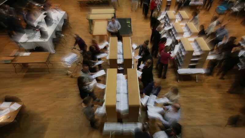 Counting continues in the election