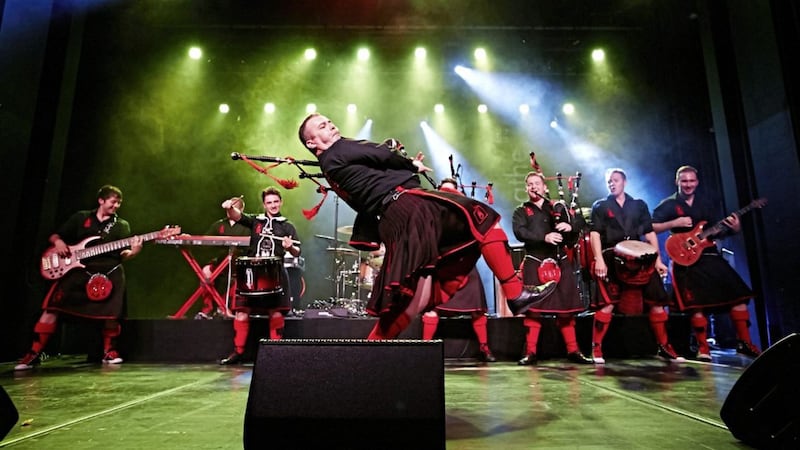 The Red Hot Chilli Pipers combine bagpipes, drums, keyboards and guitars to create &#39;bagrock&#39; 