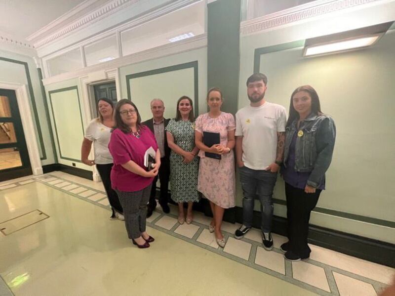Alliance MLA Kate Nicholl attended a cross-party meeting at Stormont on Monday with parents of children with SEN attending