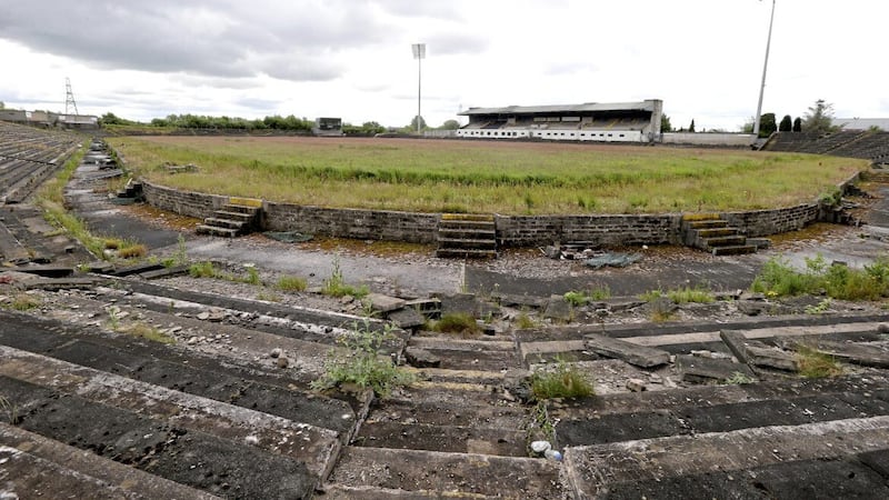 A redeveloped Casement Park has been included in a bid by the UK and Ireland to stage the Euro 2028 tournament. Picture by Hugh Russell