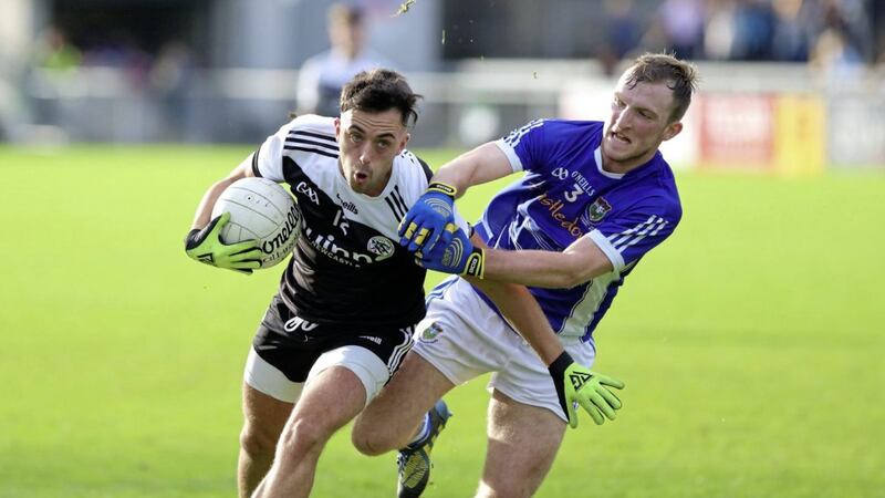 Kilcoo will want to get Ryan Johnston on the ball and running at Naomh Conaill. Picture by Cliff Donaldson 