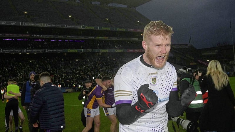 Glen v kilmacud Crokes all Ireland club football final.  Kilmacud&rsquo;s Conor Ferris after the game.  Picture Mark Marlow 