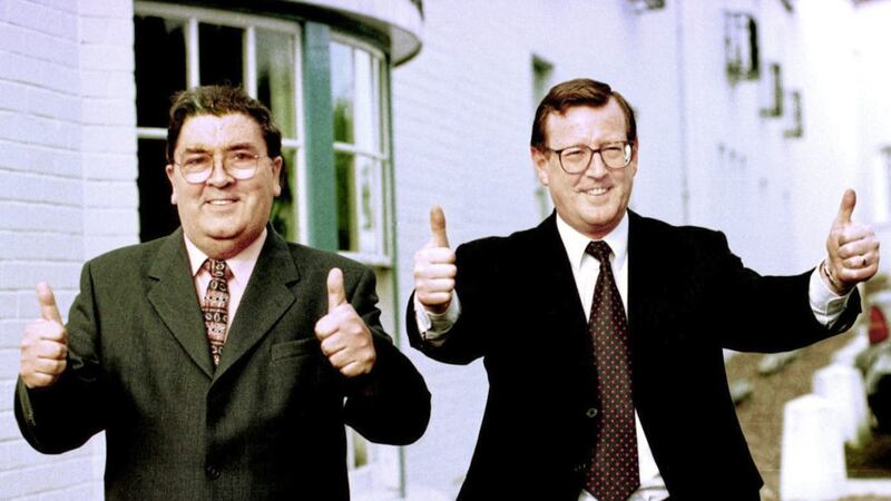The sincere hopes of figures like David Trimble and John Hume has been curdled by events 