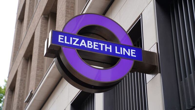 Services on London’s £19bn Elizabeth line were suspended on Thursday due to a swan on the track (Transport for London/PA)