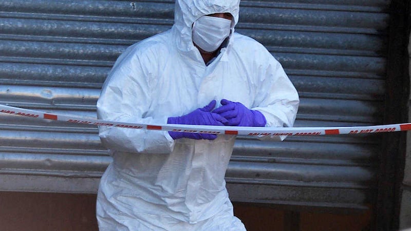 The body was found in in a garage on the Moor Road area of Coalisland on October 15