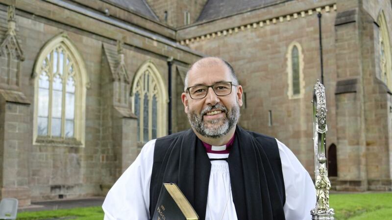 The Rt Rev George Davison, who was consecrated last week as the Church of Ireland Bishop of Connor 