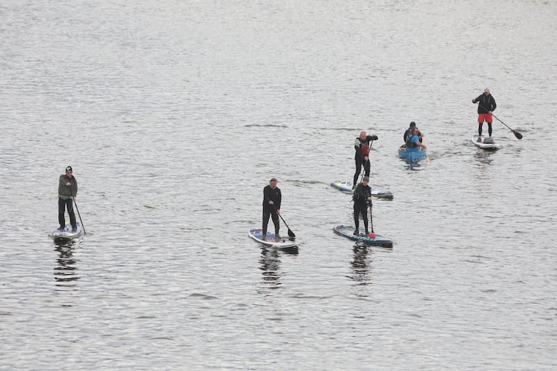 Charity stand up paddle board