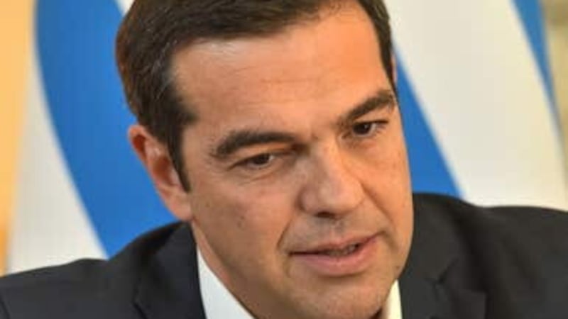 Greece’s left-wing opposition leader, Alexis Tsipras, has announced his decision to step down after a crushing election defeat (PA)