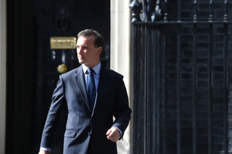 alun cairns leaves Downing Street (David Mirzoeff/PA)