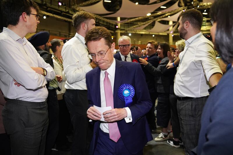 Andy Street was unseated as West Midlands mayor by Labour in a shock defeat for the Tories