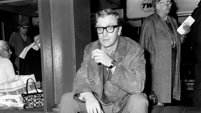 Actor Michael Caine at London Airport in 1966 (PA)