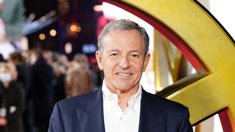 Disney’s Bob Iger attended a meeting with the US writer’s union (Ian West/PA)
