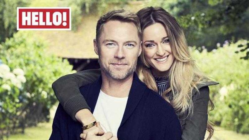 Ronan Keating and his wife Storm, who appears in this week's edition of Hello! Magazine. Picture by Hello! Magazine/Press Association