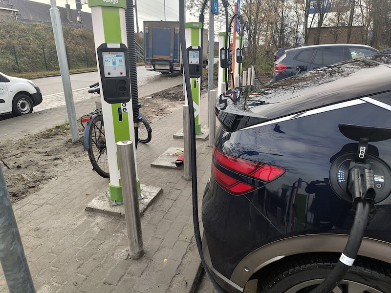 Charging is remarkably widespread in France and Belgium