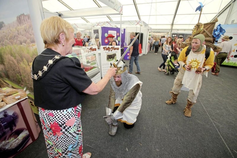 There were activities for young and old alike on the opening day of the Balmoral Show. Picture by Mal McCann 