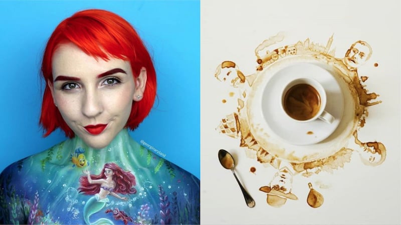 These artists who work with unusual methods are sure to brighten up your Instagram feed.